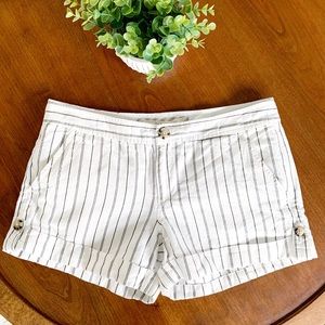 Old Navy pinstriped shorts, size 4